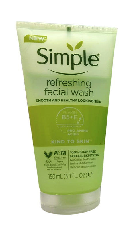 Simple Refreshing Facial Wash