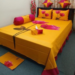 Cotton Panel Bedsheet