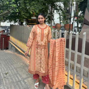 Chinigura Readymade Three Piece